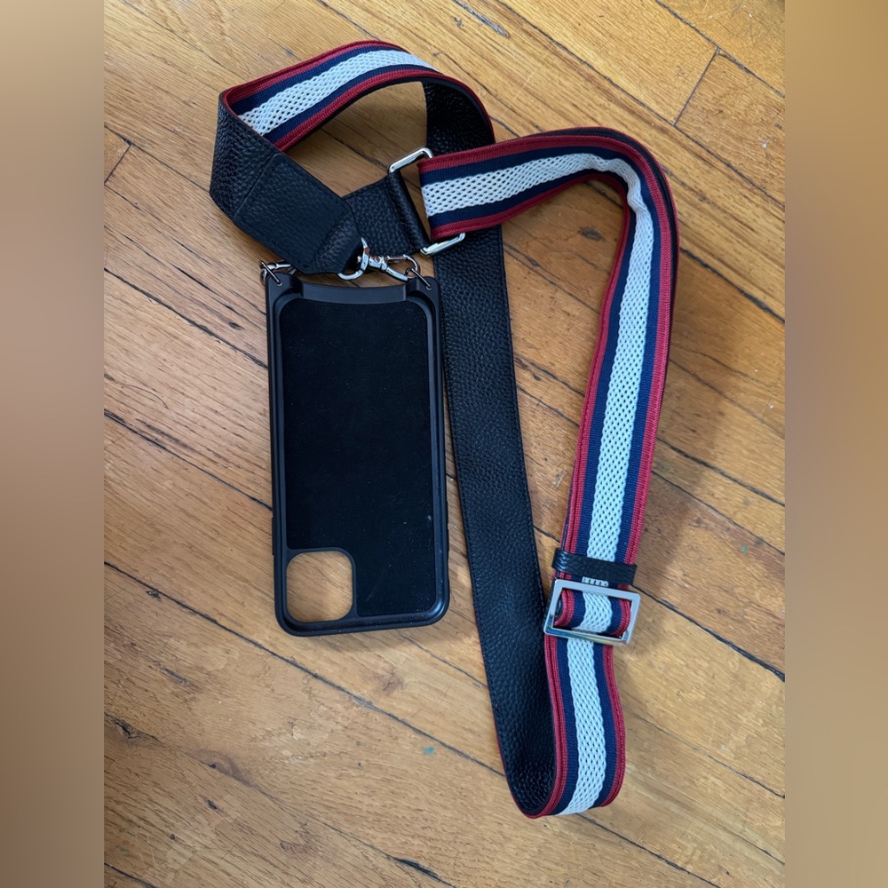 Bandolier Emma Crossbody Phone Case and Wallet with Bella Knit Crossbody Strap - Picture 3 of 3